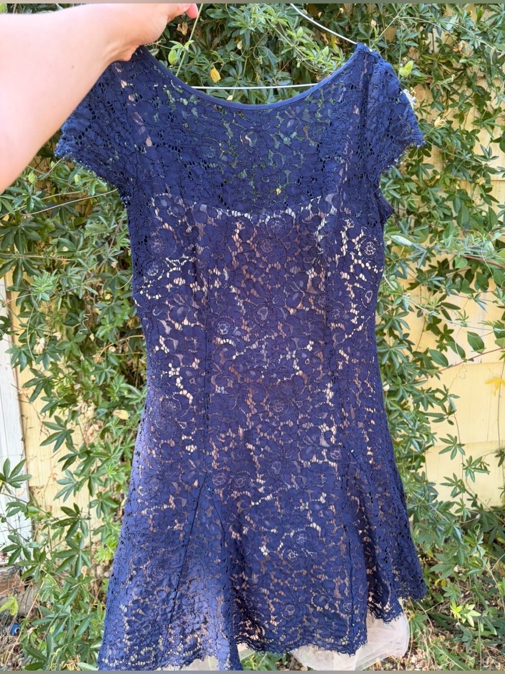 Eliza J size 8 blue dress